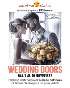 Wedding Doors: Dal 07 al 10 Novembre 2024 Misterbianco (CT)