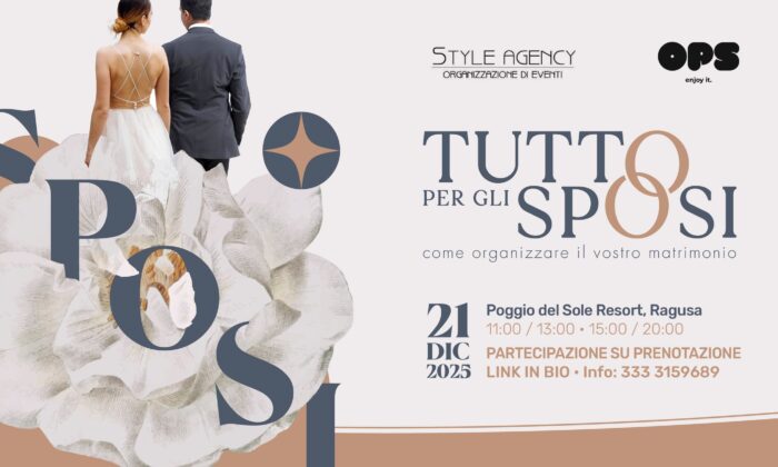 Tutto per gli Sposi: 21 Dicembre 2025 Ragusa