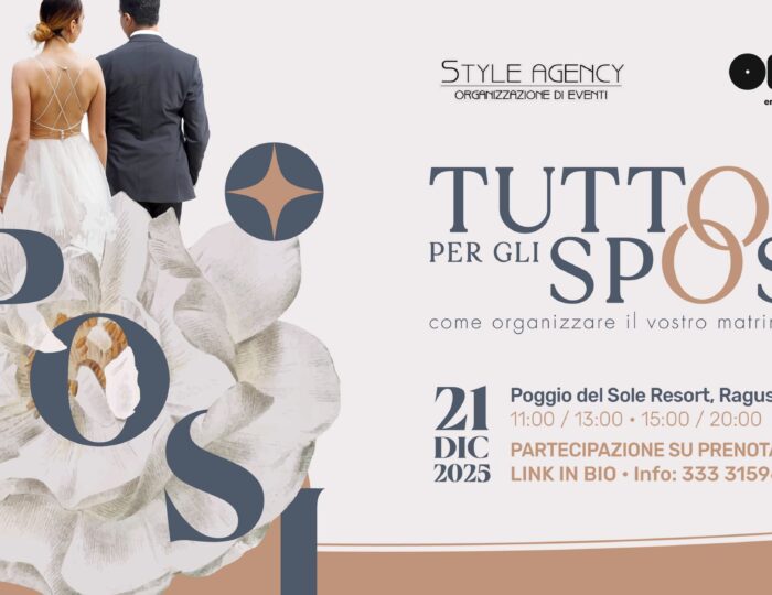 Tutto per gli Sposi: 21 Dicembre 2025 Ragusa
